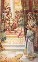 Esther, illustration from 